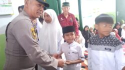 Kapolsek Datuk Bandar Hadiri Penyaluran Santunan Pendidikan BAZNAS