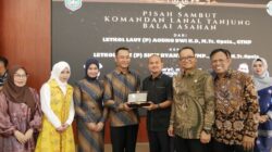 Wali Kota dan Wakil Wali Kota Tanjungbalai Hadiri Pisah Sambut Danlanal TBA