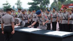 Kapolres Tanjungbalai Hadiri Sertijab Polda Sumut