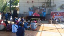 Meriah! Nobar Piala Dunia di Mannuruki Tebar Puluhan Doorprize dan Hidupkan UMKM