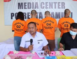 Sepekan Jelang Persiapan Nikah, Pasangan Calon Pengantin Digerebek Saat Pesta Sabu di Mamuju