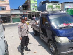 Kapolsek Urban Wonomulyo Pimpin Olah TKP Pencurian Pecah Kaca Mobil, Uang Rp100 Juta Digondol Pelaku