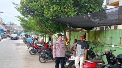 Bhabinkamtibmas Polsek Tanjungbalai Selatan Ajak Warga Jaga Keamanan Lingkungan dan Lawan Hoaks