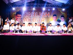 Polres Luwu Bersama TNI dan Stakeholder Sukses Kawal Tabligh Akbar Ustaz Abdul Somad pada HUT Luwu ke-67