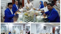 Andi Rosman Jamu Pengurus DPW PAN Sulsel di Rujab Bupati Wajo