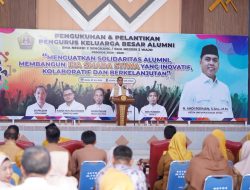 Dilantik Sebagai Ketua IKA SMADA-STIWA, Bupati Wajo Janji Hadirkan Kontribusi Nyata