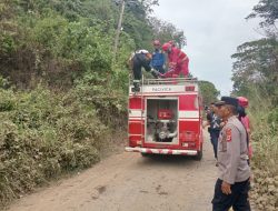 Sinergi Polisi, Warga, dan Damkar Berhasil Jinakkan Kebakaran Lahan di Bupon