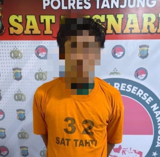 Polres Tanjungbalai Amankan Pengedar Ekstasi di Jalan Sudirman