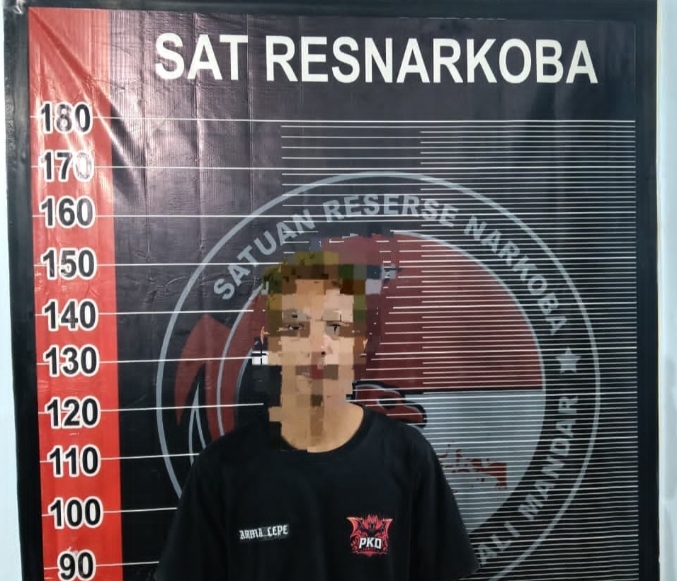 Satresnarkoba Polres Polman Ungkap Kasus Narkotika, Barang Bukti 23,4 Gram