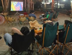Pererat Silaturahmi, Polres Tanjung Balai Gelar Nobar Final Piala Dunia 2026 Bersama Warga