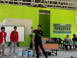 Tim Mahakarya AKKASENG Bersama Ketua P4S Lamellong Latih Kelompok Wanita Tani Kajaolaliddong Bibitkan Tanaman Hortikultura