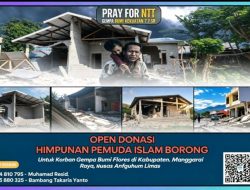 Wujud Kepedulian, Himpunan Pemuda Islam Borong Galang Dana Korban Gempa Manggarai Raya NTT