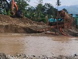 Marinding Digempur Tambang Emas Ilegal, Banyak Alat Berat Beroperasi, Kades dan Warga Resah