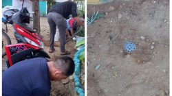DLH Wajo Pasang Biopori dan Siapkan Tempat Botol Plastik di Lingkungan Kantor