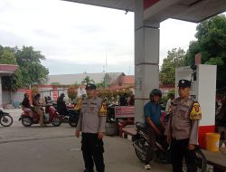 Polres Tanjung Balai Pastikan Stok BBM Aman dan Kondusif Tanpa Antrean Panjang