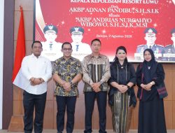 Bupati Luwu Hadiri Lepas Sambut Kapolres, Tegaskan Komitmen Sinergi Jaga Kondusivitas Daerah