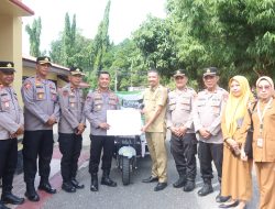 Sinergi Polres Wajo dan DLH, Bhabinkamtibmas Perkuat Gerakan PISOTA’