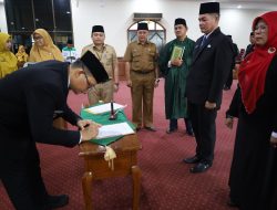 Wakil Wali Kota Tanjungbalai Lantik 15 Pejabat Administrator dan Pengawas Serta 2 Kepala Puskesmas di Lingkungan Pemko Tanjungbalai