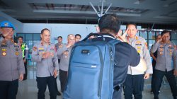 Kapolres Luwu Antar Langsung Wadirkrimum Polda Sulsel ke Bandara Bua, Wujud Penghormatan dan Soliditas Institusi