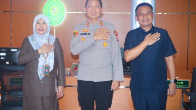 Perkuat Sinergitas Penegakan Hukum, Kapolres Luwu Jalin Silaturahmi dengan Ketua Pengadilan Negeri Belopa
