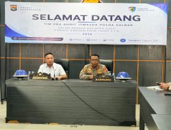 Polres Pasangkayu Matangkan Kesiapan Hadapi Audit Kinerja Itwasum Polri, Tim Itwasda Polda Sulbar Laksanakan Pra Audit