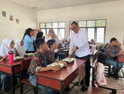 Wakil Wali Kota Tanjungbalai Monitoring Langsung Distribusi MBG di SMA Negeri 2