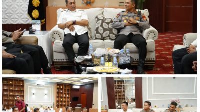 Bupati Andi Rosman Terima Kunjungan Kapolres Wajo, Perkuat Sinergi Keamanan Daerah