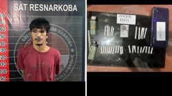 Satres Narkoba Polman Amankan Pria di Matakali, 31 Paket Diduga Sabu Disita
