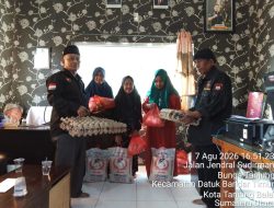 Ketua Umum DPP TER-KAM Ulam Raja Salurkan Sembako ke 30 Lansia di Tanjungbalai, Bukti Nyata Kepedulian Anak Muda