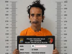 Polsek Tanjung Balai Selatan Tangkap Pelaku Pencurian Rumah Kosong
