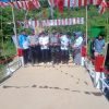 Danramil 1428-03/Mambi Resmikan Tiga Jembatan Garuda Merah Putih di Desa Saludurian dan Salualo