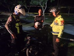 Suara Bising Diberantas, 8 Motor Knalpot Brong Ditertibkan Satlantas Polres Pasangkayu