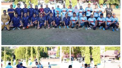 Sepak Bola Mini Antar Instansi Warnai Semarak HUT ke-81 RI di Wajo, Bupati Tekankan Kebersamaan