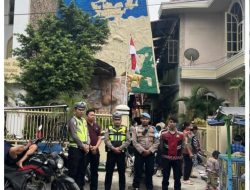Jamin Kekhusyukan Ibadah Minggu, Polres Tanjungbalai Sterilkan 10 Gereja Prioritas