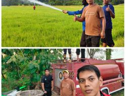 Kemarau Melanda, Anggota Komisi II DPRD Wajo Dorong Damkar Wajo Bantu Petani Aliri Sawah