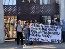 Aksi di Kejati Sulawesi Selatan, Aliansi Mahasiswa dan Pemuda Anti Korupsi Desak Supervisi Kasus Pasar Sentral Bulukumba dan Copot Kajari