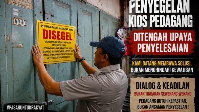 Polemik Pengelolaan Pusat Niaga Daya (PND) Kian Tajam, Upaya Damai Disambut Penyegelan