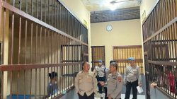 Wakapolres Pasangkayu Lakukan Pengecekan Ruang Tahanan, Pastikan Kondisi Aman dan Sesuai Prosedur