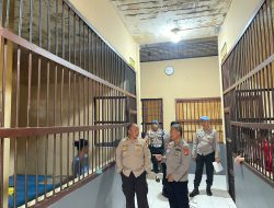 Wakapolres Pasangkayu Lakukan Pengecekan Ruang Tahanan, Pastikan Kondisi Aman dan Sesuai Prosedur