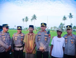 Tak Menunggu Sempurna untuk Berbuat, Kapolres Luwu Hadir Bantu Petani di Tengah Kekeringan