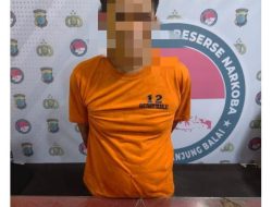 Satresnarkoba Polres Tanjungbalai Tangkap Pengedar Sabu di Jalan Jeruk
