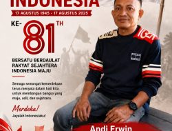 MOMENTUM KEMERDEKAAN, SMSI WAJO AJAK PEMKAB WAJO PERKUAT PEMBANGUNAN UNTUK KESEJAHTERAAN