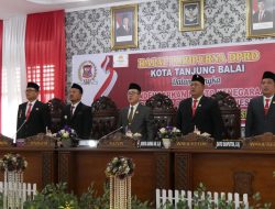 Wali Kota dan Wakil Wali Kota Tanjungbalai Hadiri Paripurna DPRD, Dengarkan Pidato Kenegaraan Presiden Prabowo