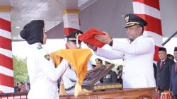 Upacara Detik-Detik Proklamasi Kemerdekaan RI ke-81 Tingkat Kabupaten Luwu Berlangsung Khidmat