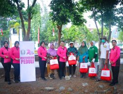 HKGB Penuh Makna, Bhayangkari Luwu Hadir Berbagi untuk Para Penjaga Kebersihan Kota