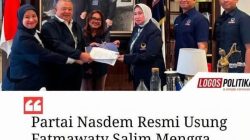 DPP PARTAI NASDEM RESMI USUNG Hj.FATMAWATI SALIM MENGGA CAWAGUB PAW SULBAR