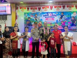 Kapolsek Datuk Bandar Hadiri Pameran Literasi Kreatif Hari Anak Nasional