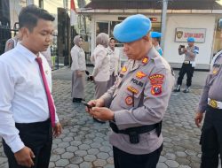 Cegah Judi Online dan Pinjol, Polres Tanjungbalai Gelar Razia HP Anggota