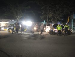 Polres Tanjungbalai Gelar Patroli KRYD, Pastikan Jalanan Aman Dari Kejahatan Jalanan