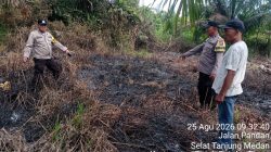 Waspada Karhutla, Polres Tanjungbalai Imbau Warga Tak Sembarangan Bakar Sampah